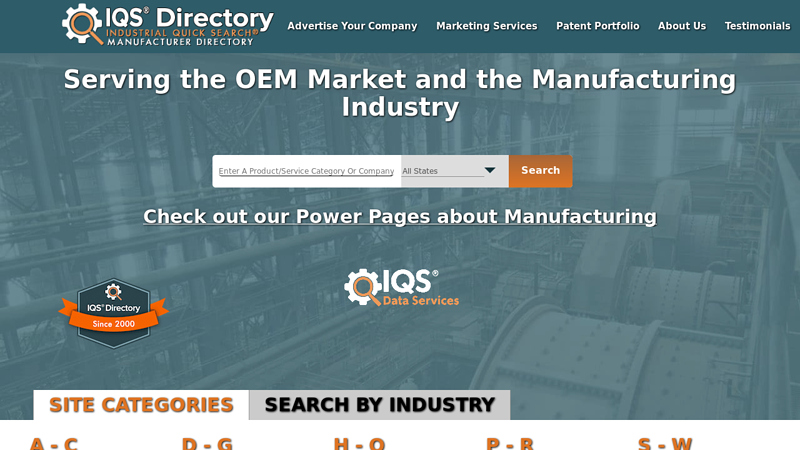IQS Directory: OEM Manufacturers