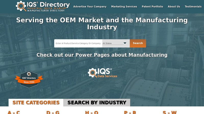 IQS Directory: OEM Manufacturers