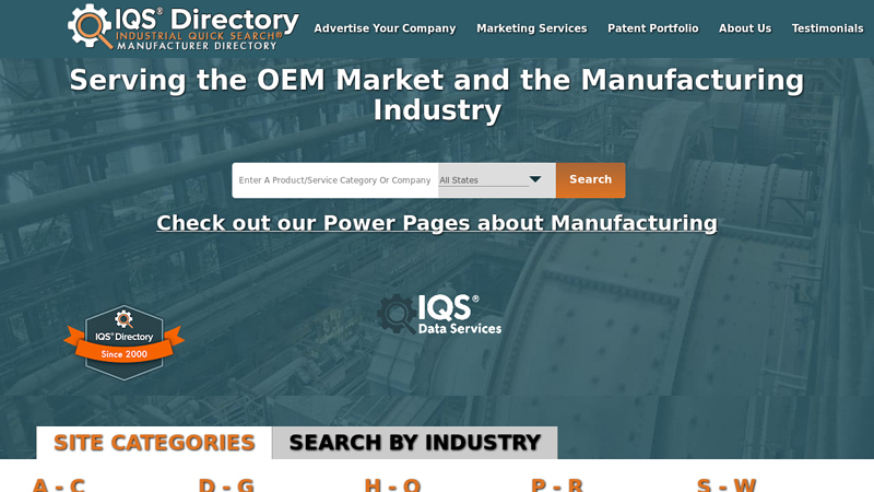 IQS Directory: OEM Manufacturers