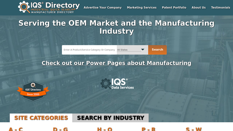 IQS Directory: OEM Manufacturers