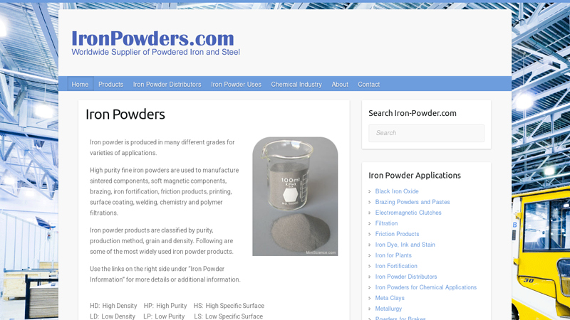 IRON POWDERS