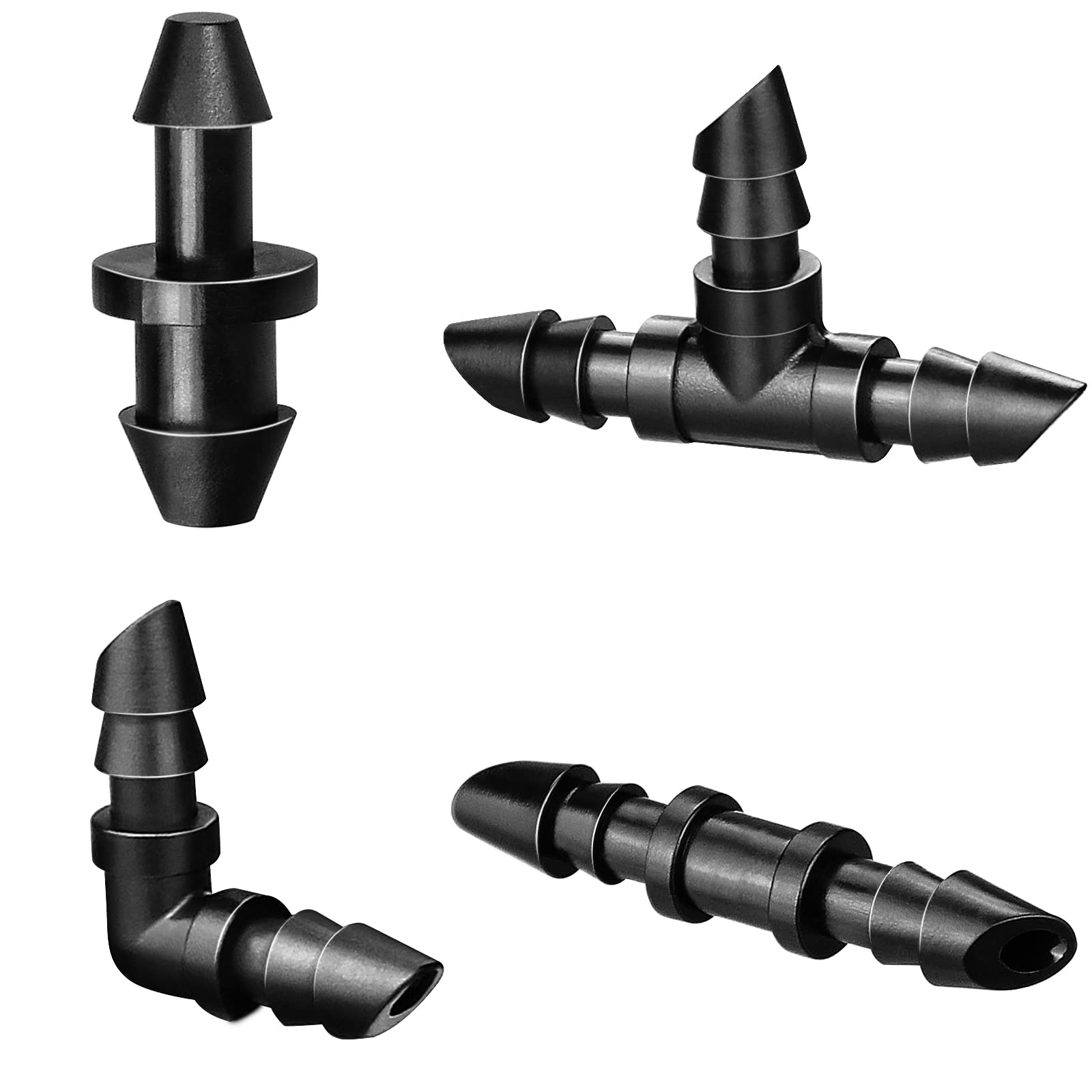 Irrigation Pipe Fittings & Drip System Connectors for Tubing
