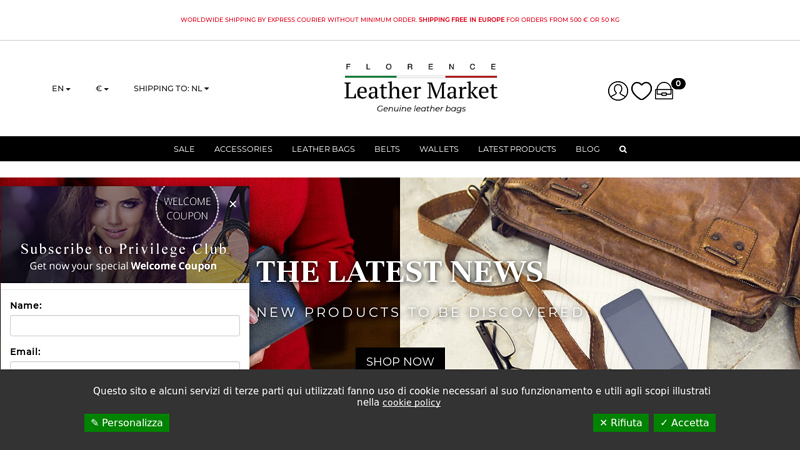 Italian Leather Bags Online