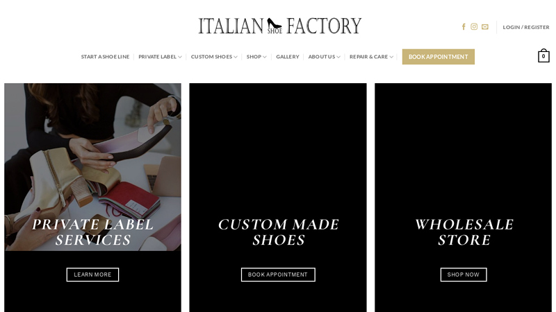 Italian Shoe Factory