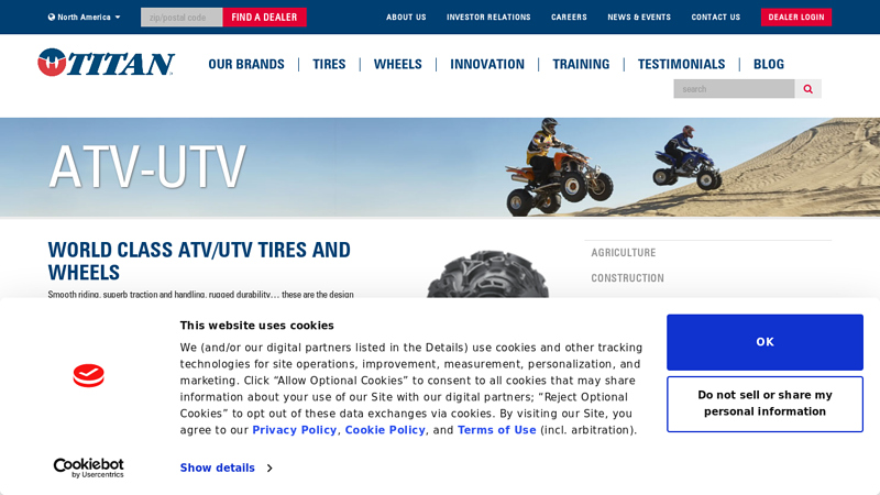 ITP ATV and UTV Tires