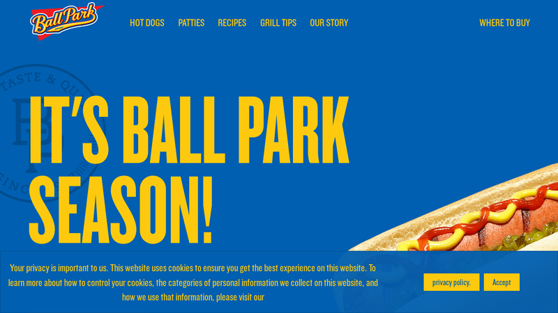 It's Ball Park Season - Get Grilling Today