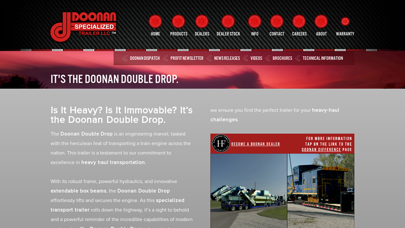 It's the Doonan Double Drop.