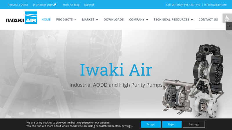 Iwaki Air: AODD Pumps