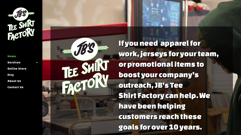 JB's Tee Shirt Factory