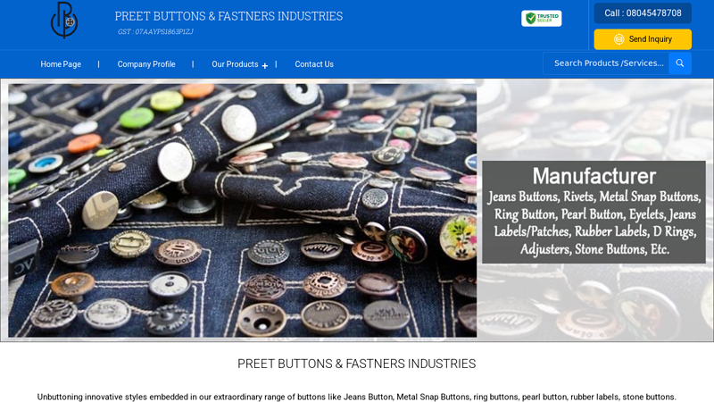 Jeans Button Manufacturer,Metal Snap Buttons Supplier,Wholesaler ...