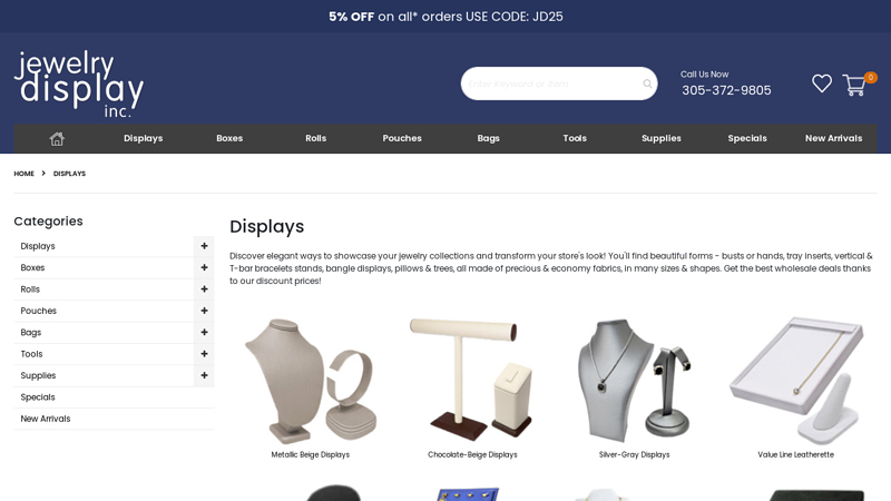 Jewelry Displays