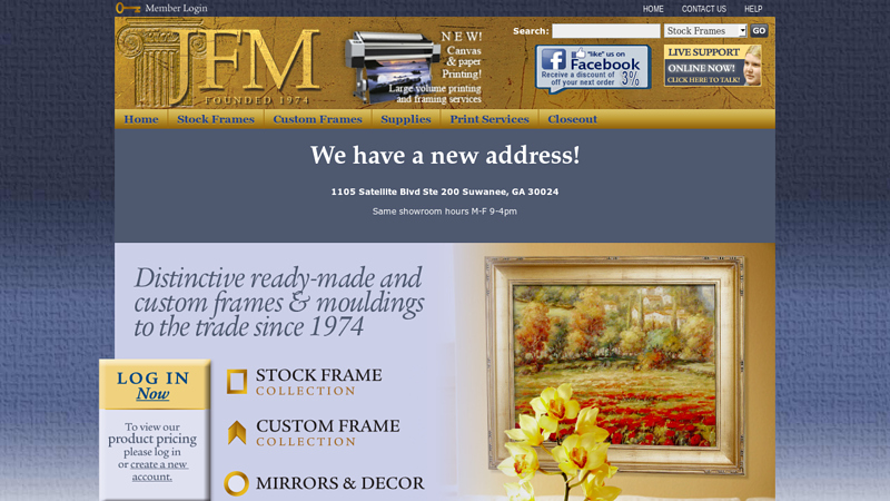 JFM Enterprises: Gallery Style Frames