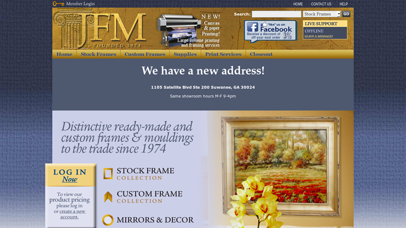 JFM Enterprises: Gallery Style Frames
