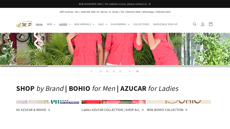 JMP Fashion INC: BOHIO AND AZUCAR