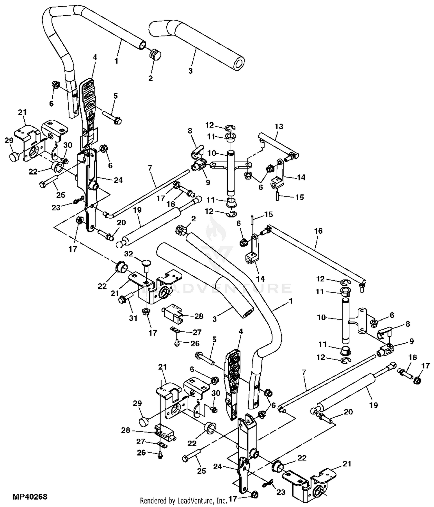 John Deere Z425 Steering Components industry insight