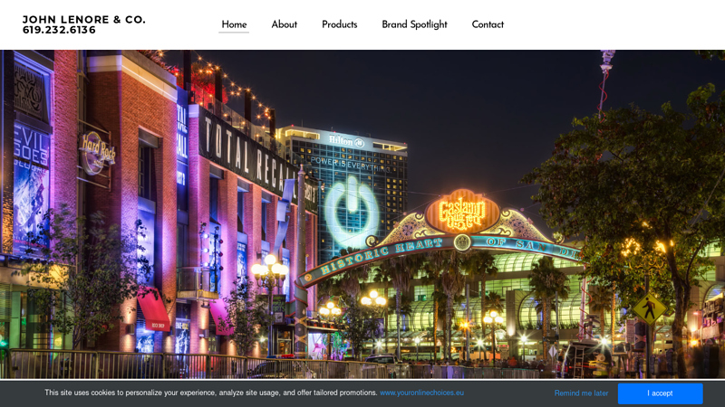 JOHN LENORE & CO. 619.232.6136