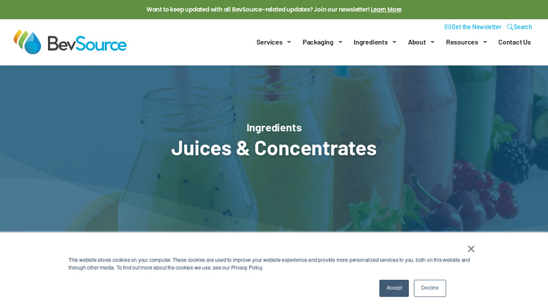 Juice Concentrates Supplier
