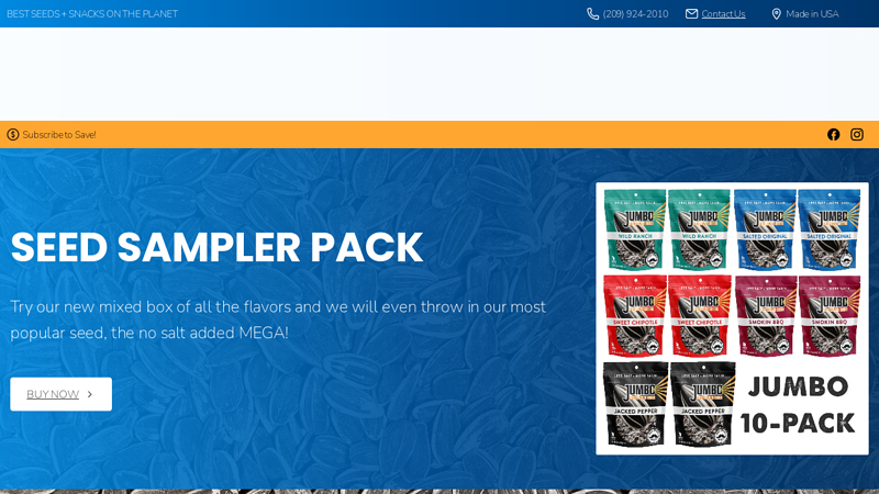 Jumbo Sunflower Seeds