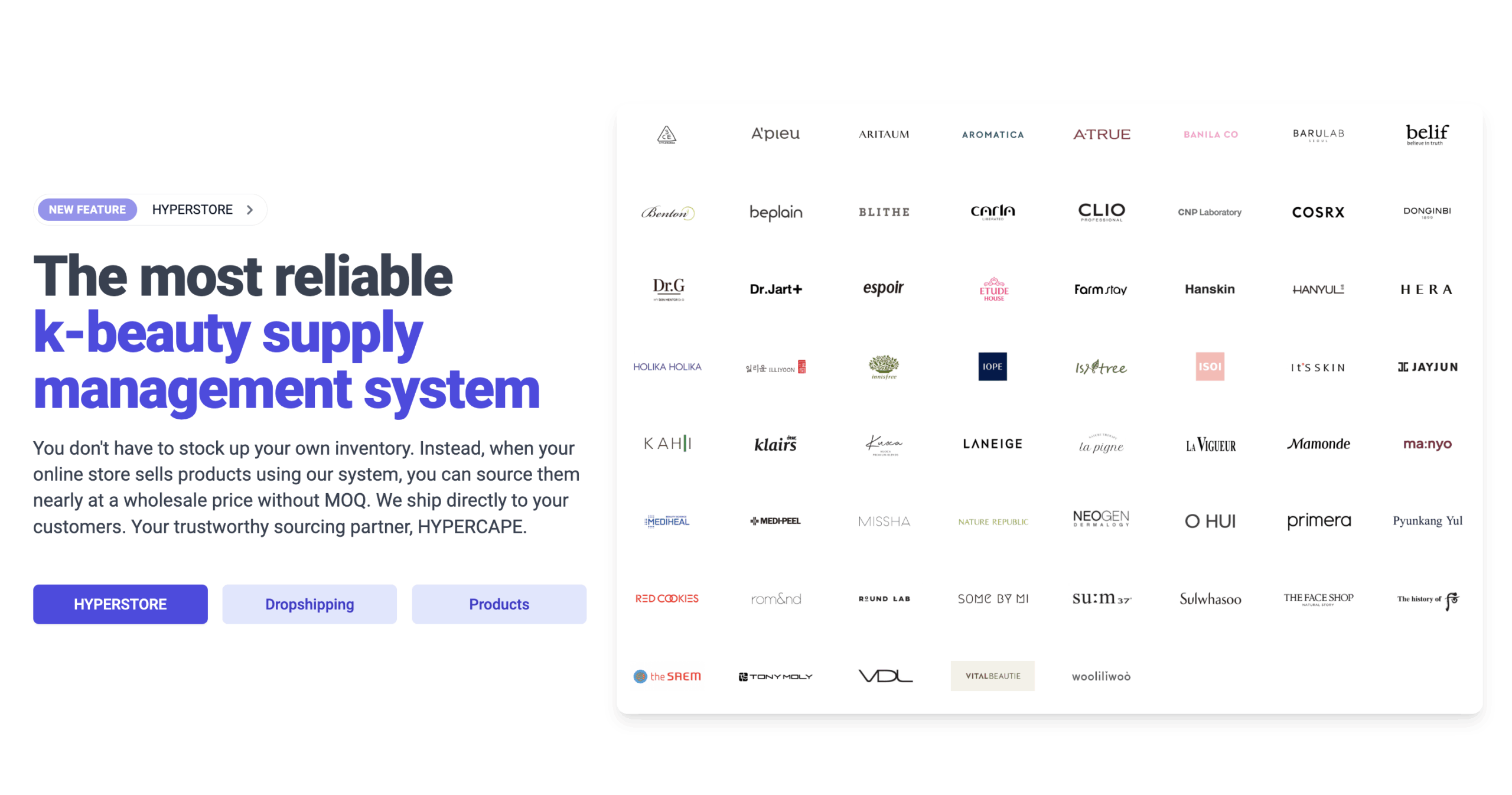 K Beauty Supply Chain Management