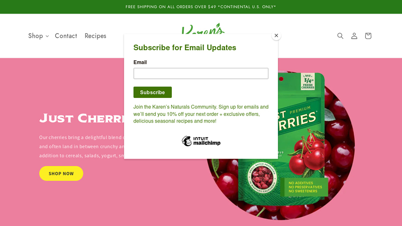 Karen's Naturals. Farm