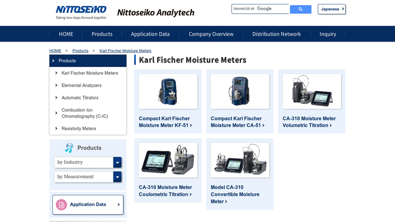 Karl Fischer Moisture Meters