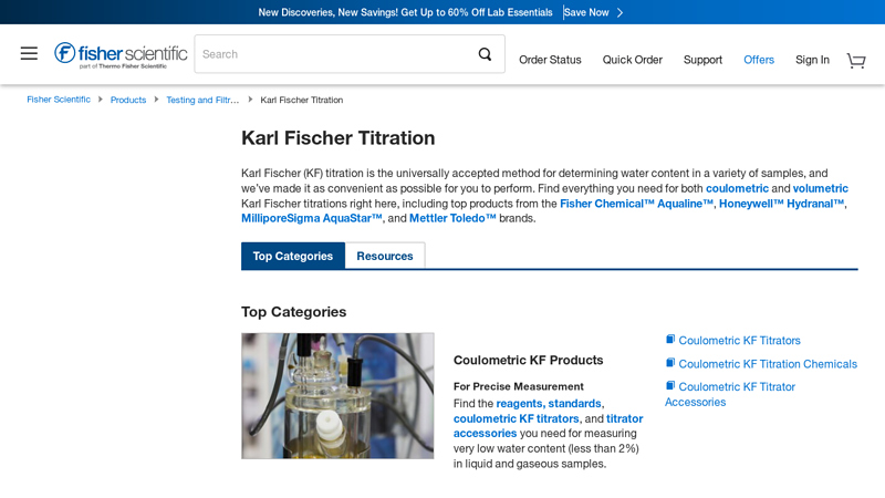 Karl Fischer Titration