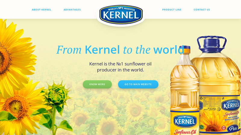 Kernel — №1 sunflower oil producer in the world kernel