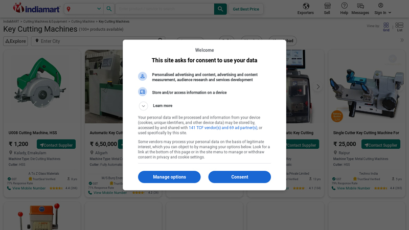 Key Cutting Machines