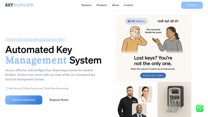 KeyManager - Automated Key Management System