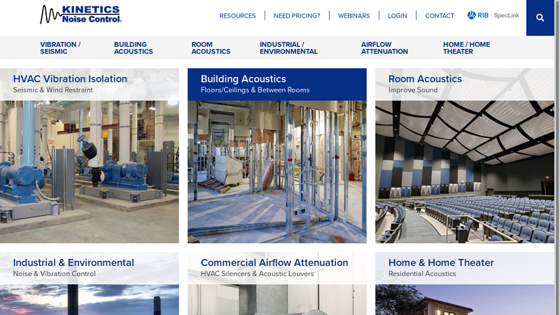 Kinetics Noise Control