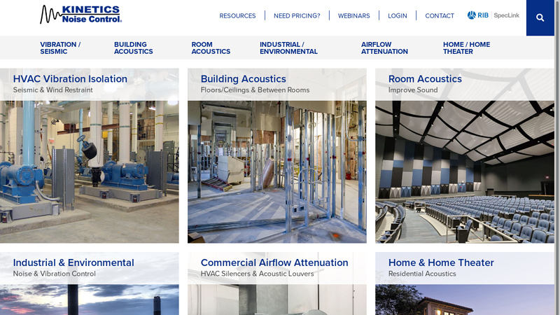 Kinetics Noise Control