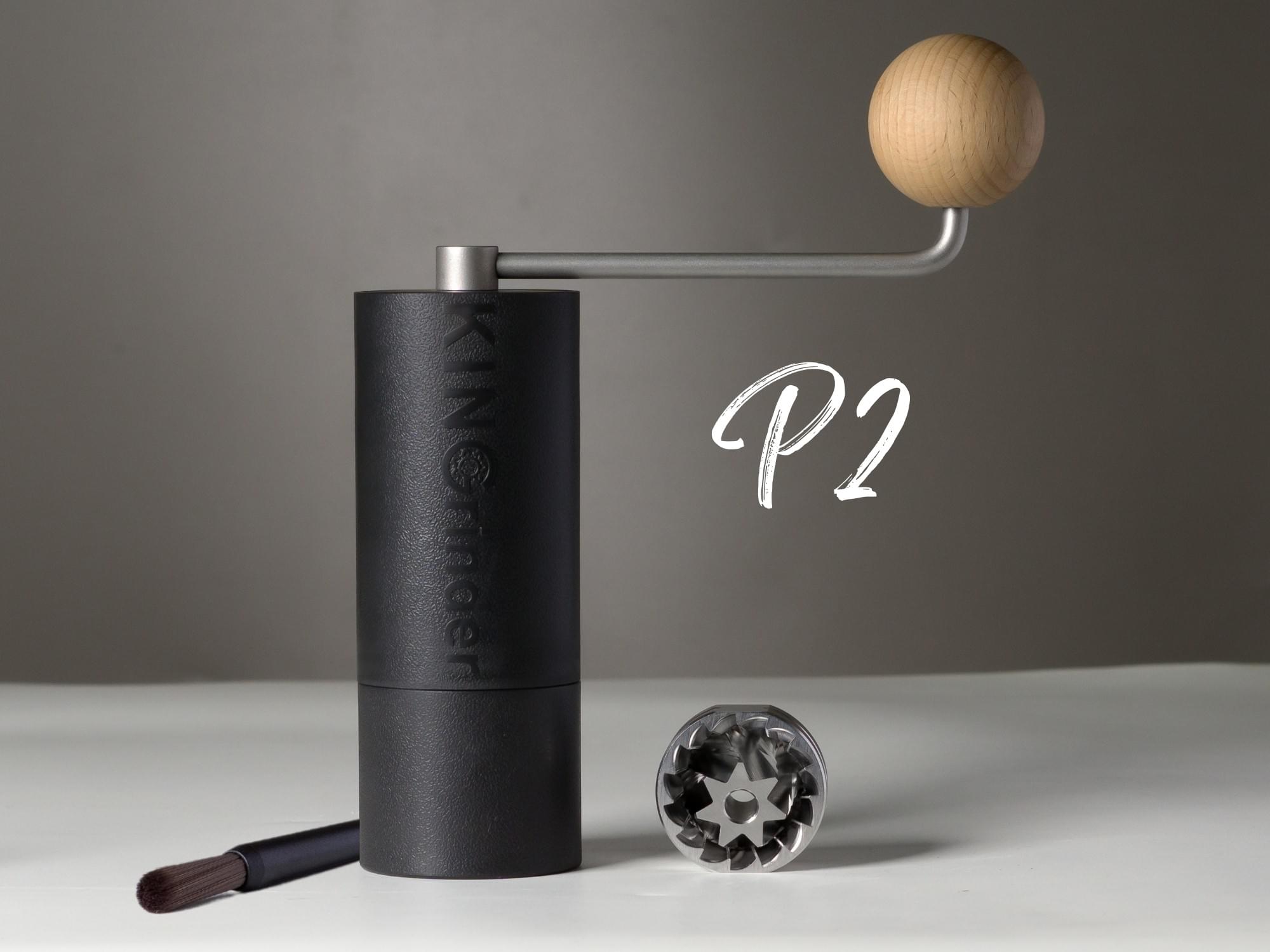 KINGrinder P2 Lightweight Manual Hand Coffee Grinder