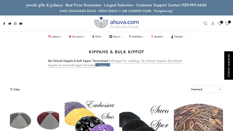 Kippahs & Bulk Kippot