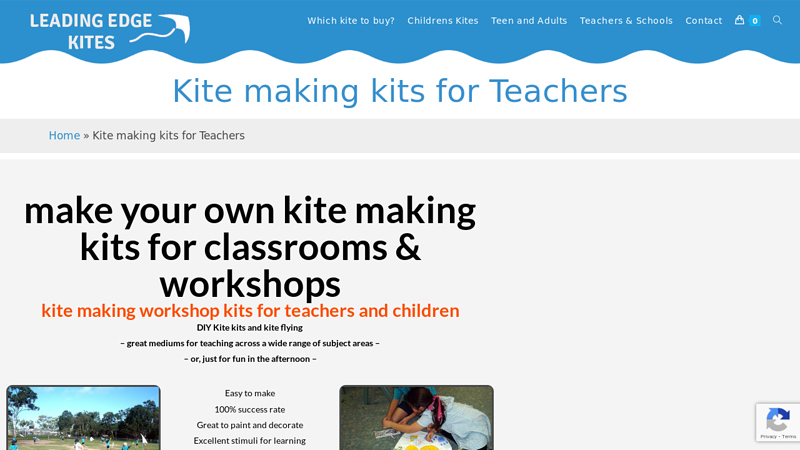 kite making workshop kits for teachers and children