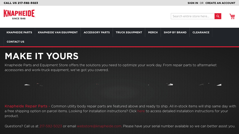 Knapheide Parts: Knapheide Replacement Parts