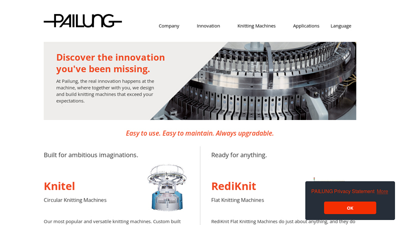 Knitting Machines Pailung