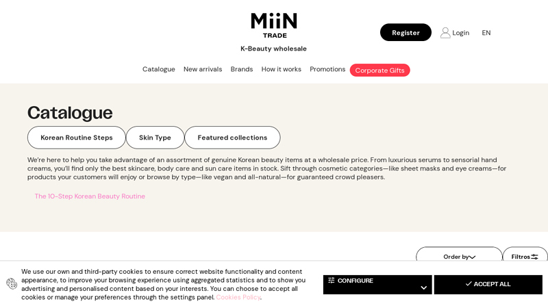 Korean Beauty Products for Wholesale