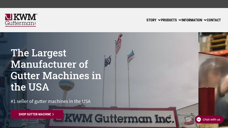 KWM Gutterman: Gutter Machine Manufacturer