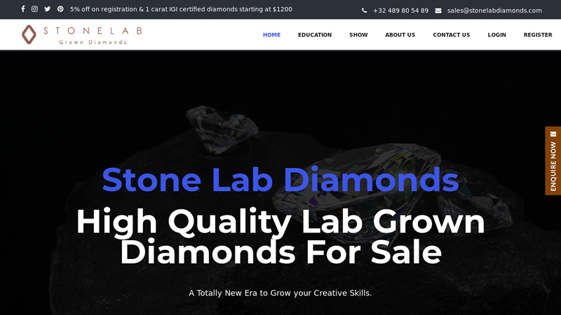 lab created diamonds manufacturer UK