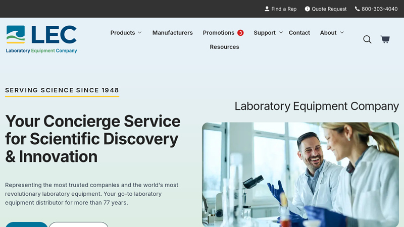 Laboratory Equipment Company, Distributor & Supplier