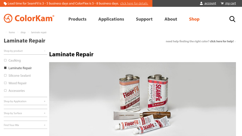 Laminate Flooring Repair Products