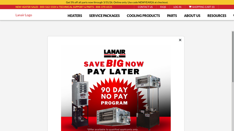 Lanair Waste Oil Heaters