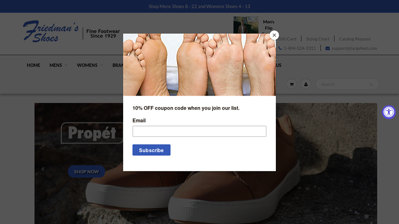 Large Size Men's and Women's Shoes