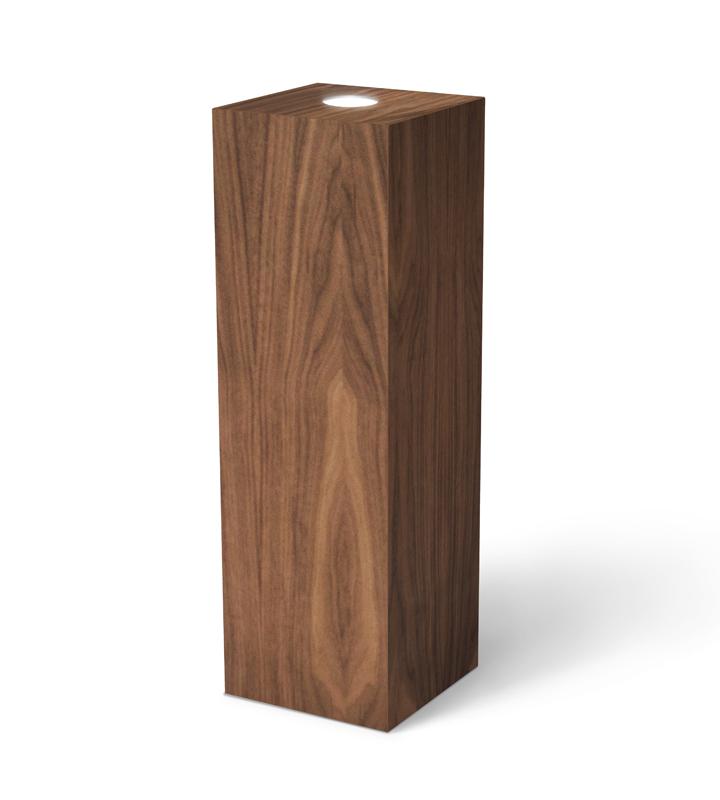 Large Wood Pedestal