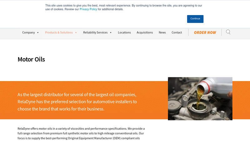 Largest Distributor of Automotive Motor Oils