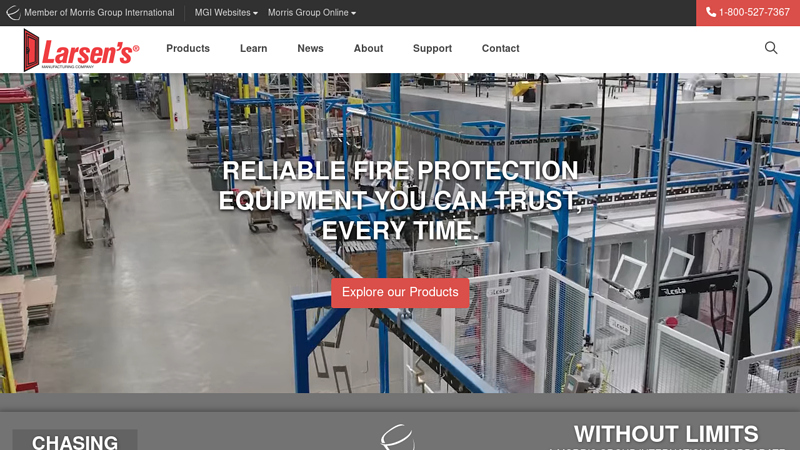 Larsen's Mfg.: Fire Protection Equipment Suppliers