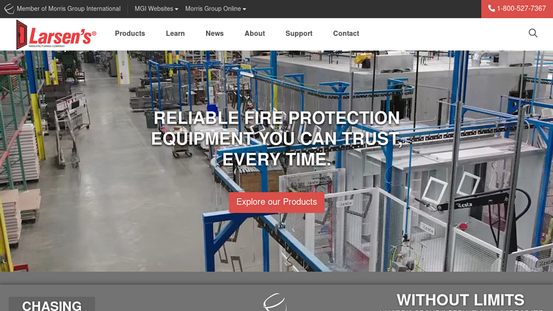Larsen's Mfg.: Fire Protection Equipment Suppliers