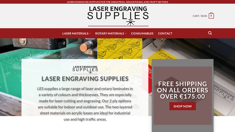 Laser Engraving Supplies