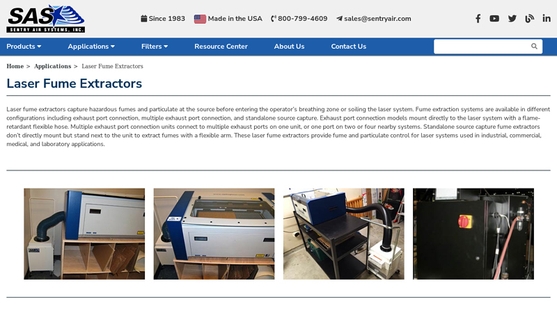 Laser Fume Extractor