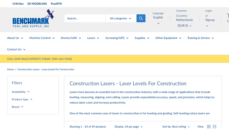 Laser Levels For Construction